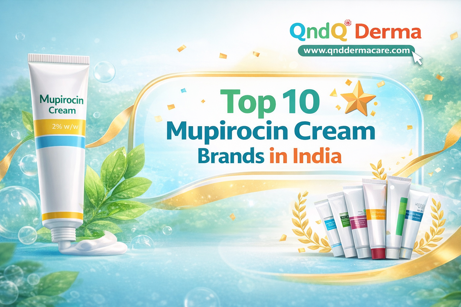 Top 10 Mupirocin Cream Brands in India